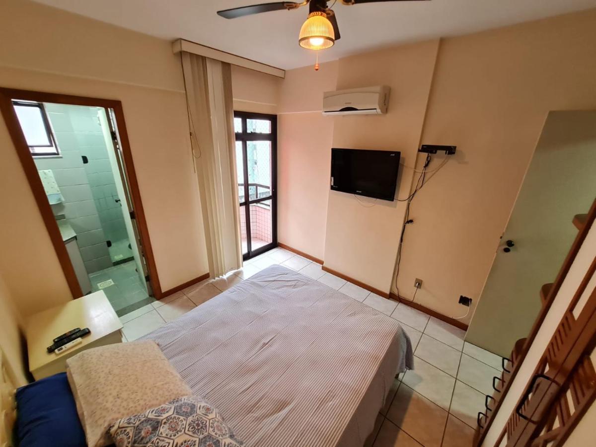 Apt Encantador Centro Guarapari, Completo, 50 M Da Praia ภายนอก รูปภาพ